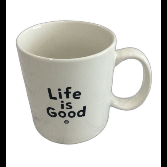 Life is Good Dog Face Graphic  Ceramic Mug. - Picture 3 of 9